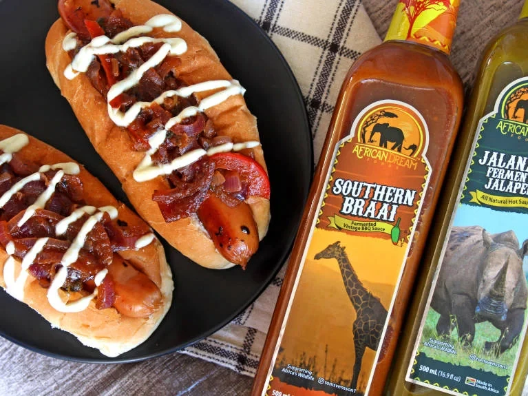 Southern Braai Gourmet Hot Dogs – African Dream Foods